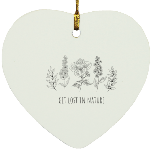 Ornament-Lost in Nature- Heart